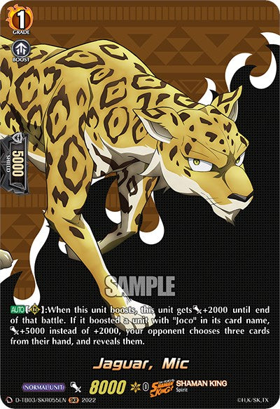 Jaguar, Mic (D-TB03/SKR055EN) [Shaman King]
