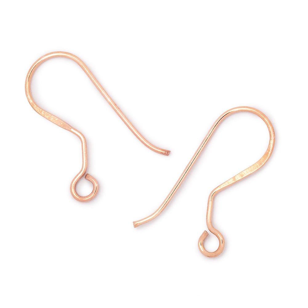 19mm Elongated Fish Hook Ear Wire 10 pieces (ONLINE ORDER ONLY)