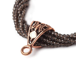 19x11mm Butterfly Antiqued Copper Bail Finding Set of 4 (ONLINE ORDER ONLY)