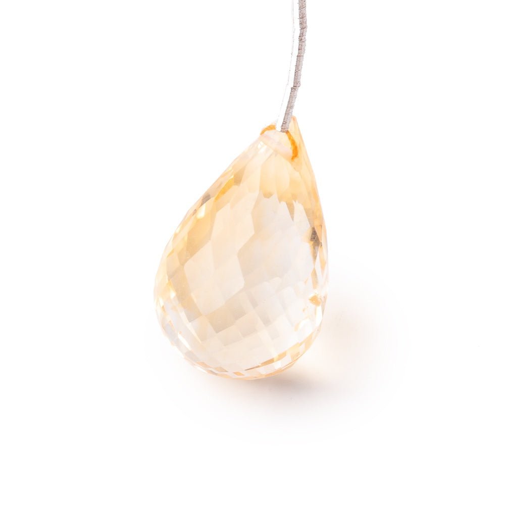 19x14-21x12mm Citrine Faceted Tear Drop Focal Beads 1 piece (ONLINE ORDER ONLY)
