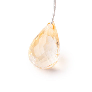 19x14-21x12mm Citrine Faceted Tear Drop Focal Beads 1 piece (ONLINE ORDER ONLY)