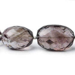 19x14-26x18mm Mossy Amethyst Faceted Nugget Beads 18 inch 18 beads (ONLINE ORDER ONLY)