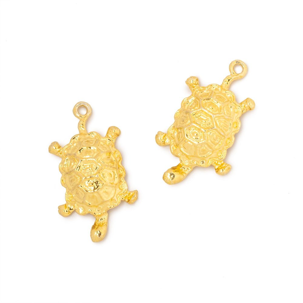 19x14mm Turtle Charm Set of 2 pieces (ONLINE ORDER ONLY)