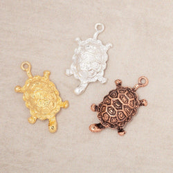 19x14mm Turtle Charm Set of 2 pieces (ONLINE ORDER ONLY)