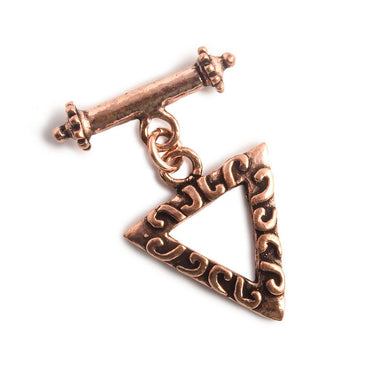 19x17mm Copper Trillion Toggle (ONLINE ORDER ONLY)