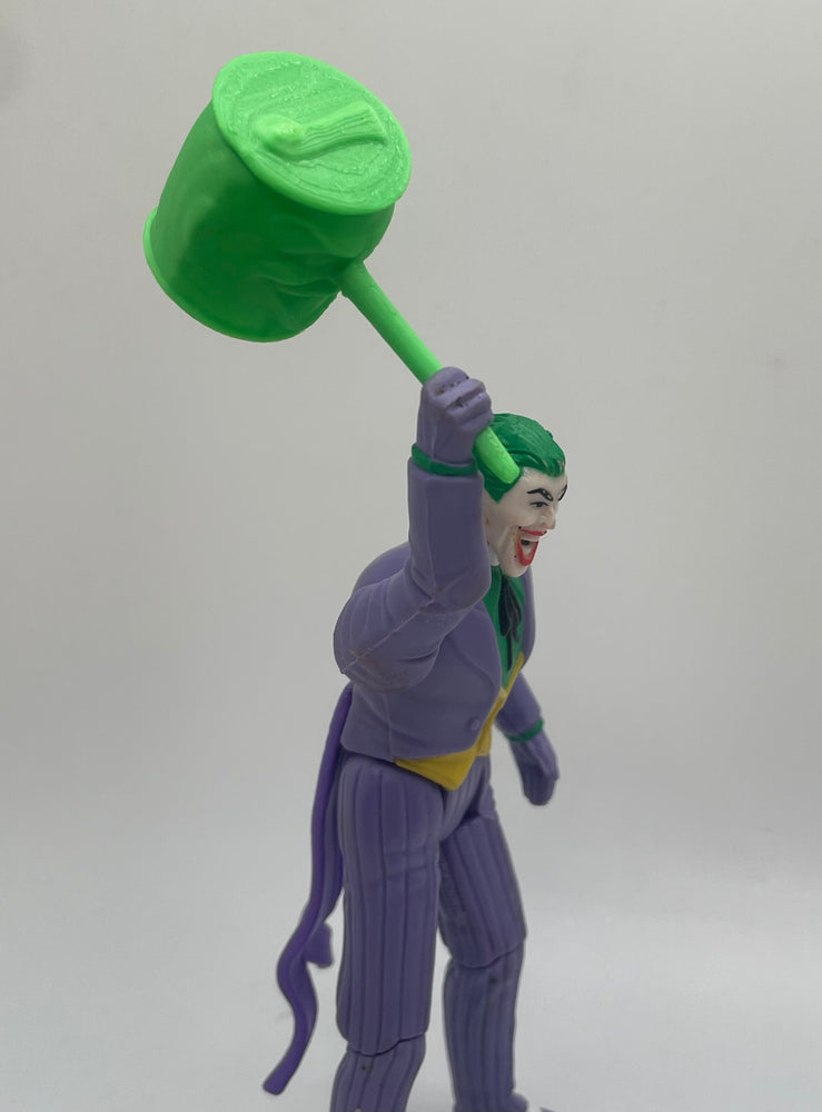 Vintage Kenner DC Super Powers Joker Hammer & Coat Tail 1984 Repro Part Batman (ONLINE ORDER ONLY)