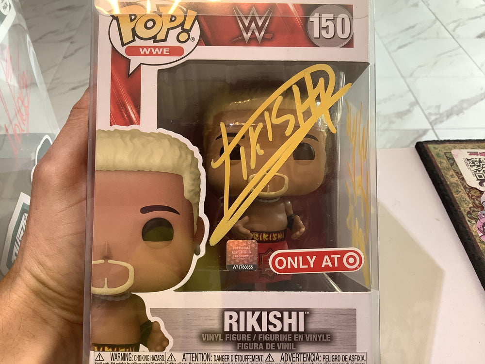 Funko Pop WWE Rikishi 150 AUTOGRAPHED (ONLINE ORDER ONLY)
