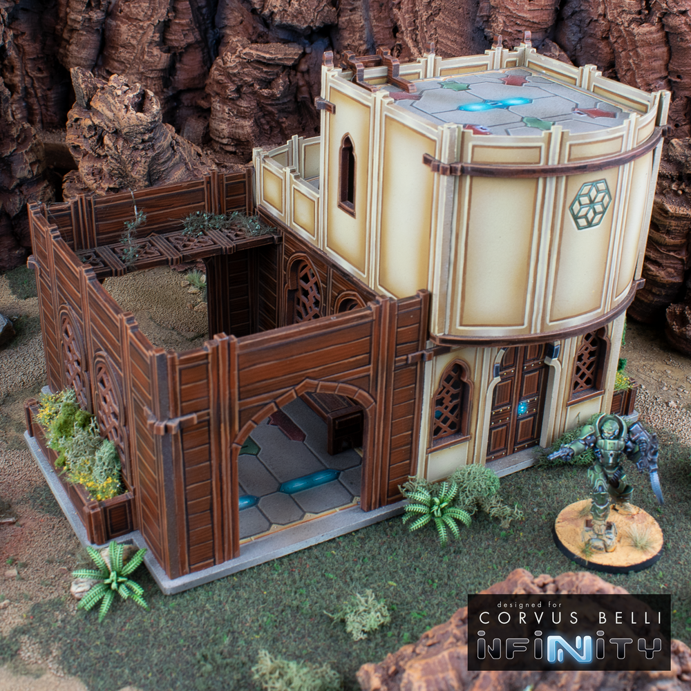 Alcazaba Residential Building — Bare MDF