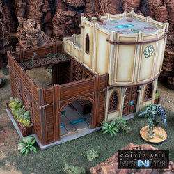 Alcazaba Residential Building — Bare MDF
