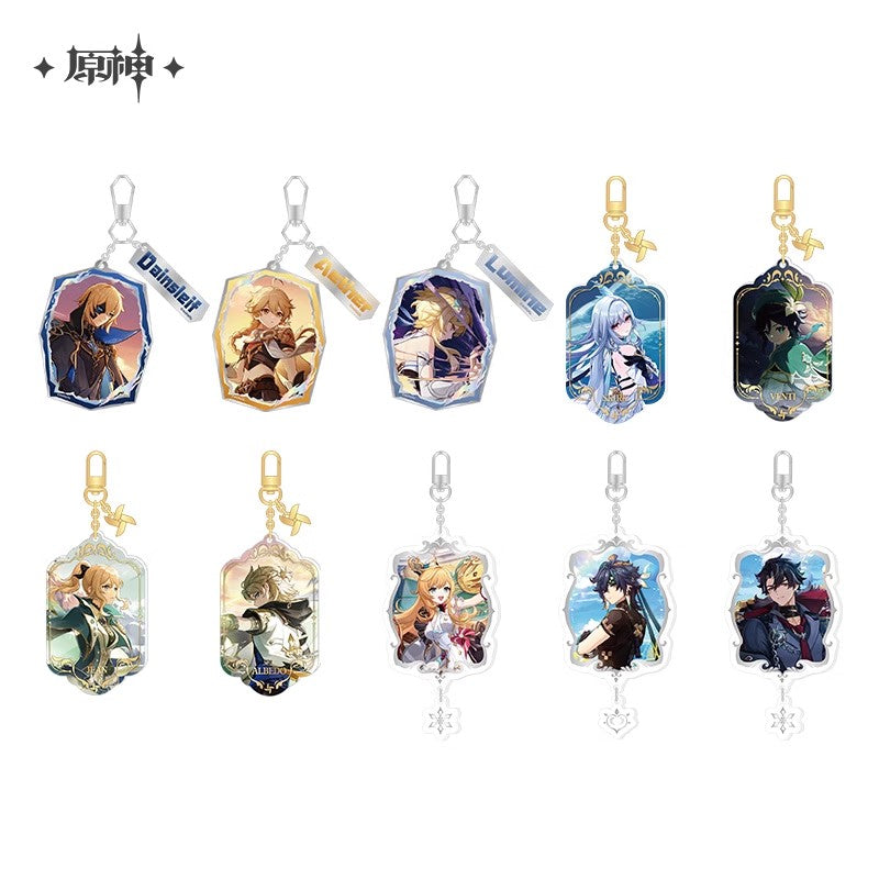 Genshin Impact Theme Series Acrylic Keychain (ONLINE ORDER ONLY)