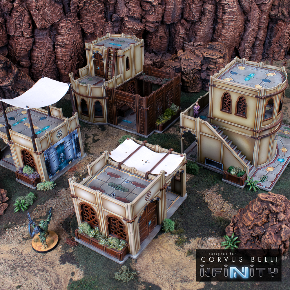 Alcazaba Shamal Street Bundle — Bare MDF