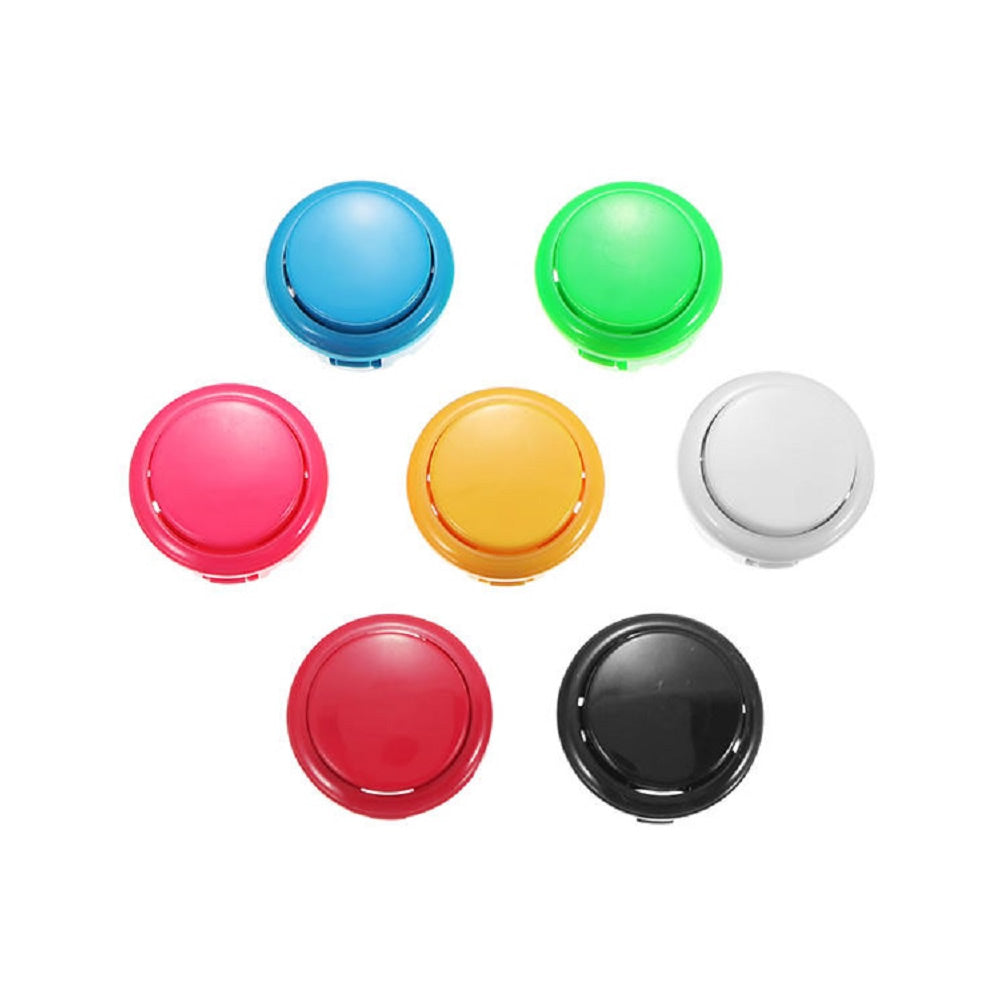 10pcs 30mm Push Button for Arcade Game Joystick Controller  Multi Colors (Online Only)