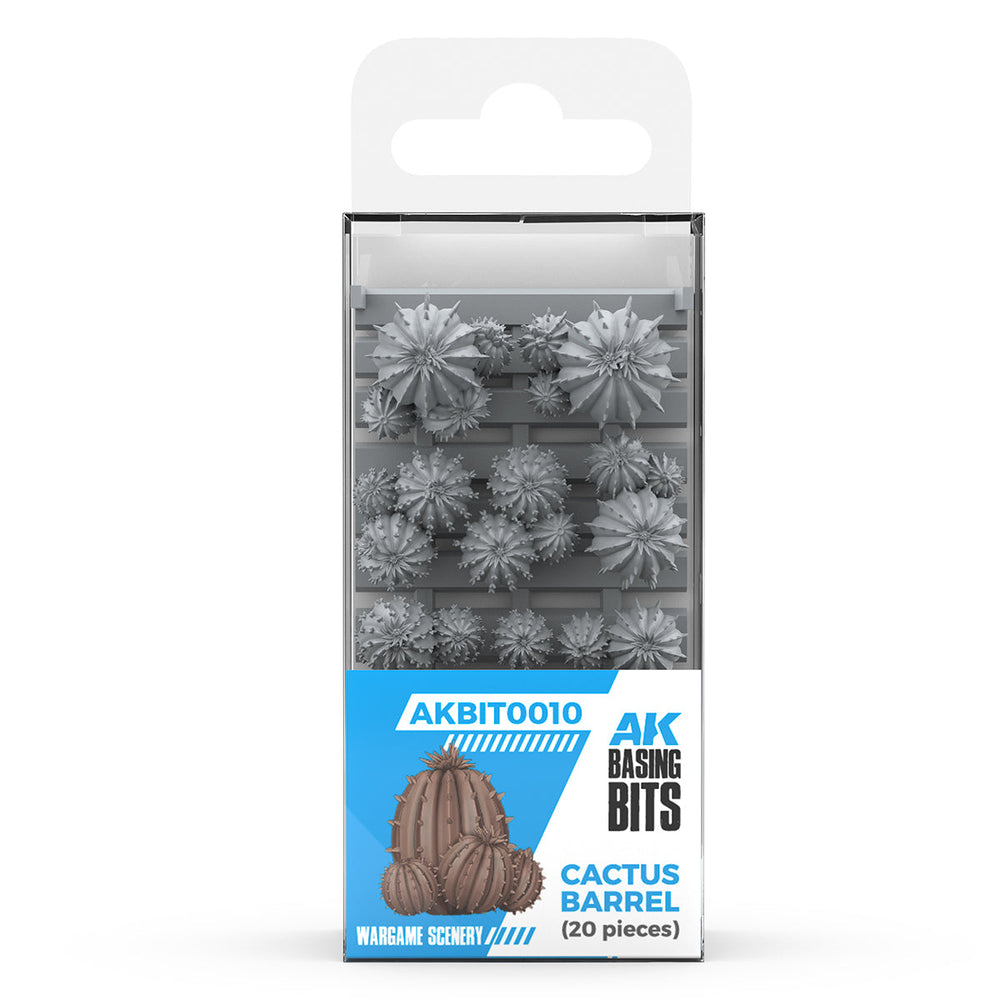AK Interactive Basing Bits: Cactus Barrel (20 Pieces) (ONLINE ORDER ONLY)