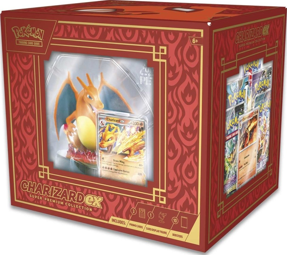 Pokemon Trading Card Game: Charizard ex Super Premium Collection (ONLINE ORDER ONLY)