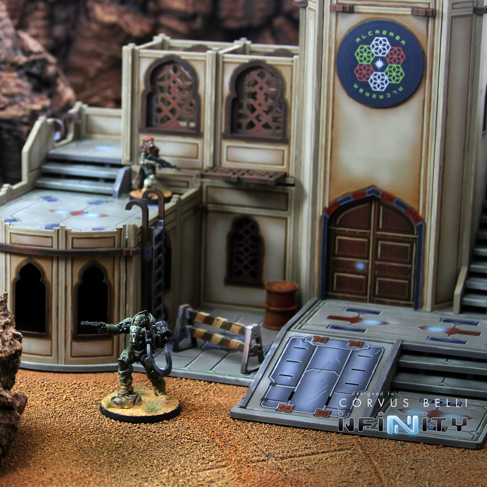 Alcazaba Communications Center — Bare MDF