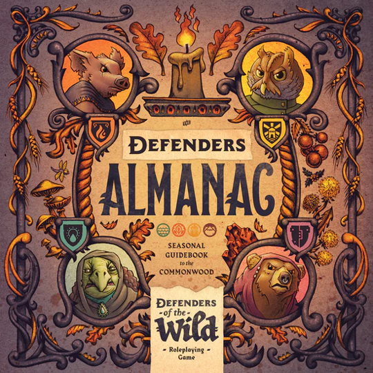 Defenders of the Wild RPG: Almanac Guidebook (ONLINE ORDER ONLY)