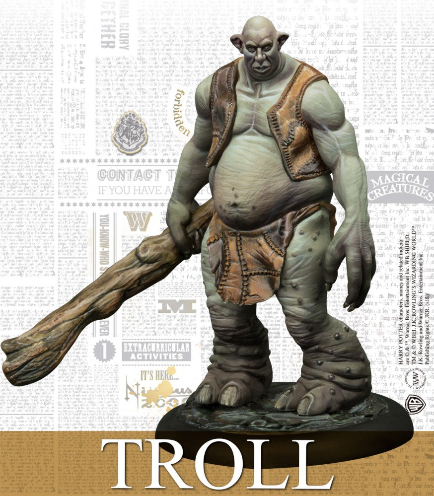 Harry Potter Miniatures Adventure Game: Troll Adventure Pack (ONLINE ORDER ONLY)