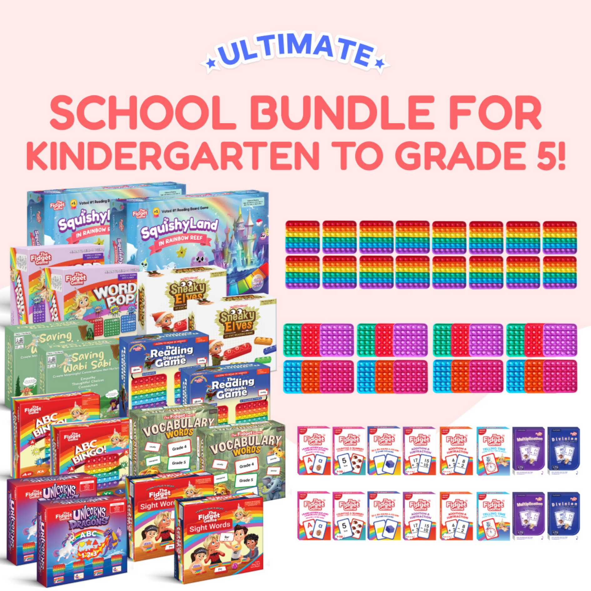 Ultimate School Bundle for K-5 (Online Order Only)