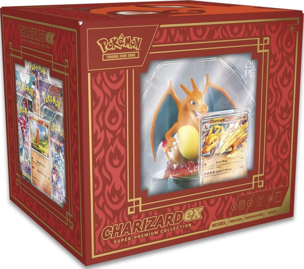 Pokemon Trading Card Game: Charizard ex Super Premium Collection (ONLINE ORDER ONLY)