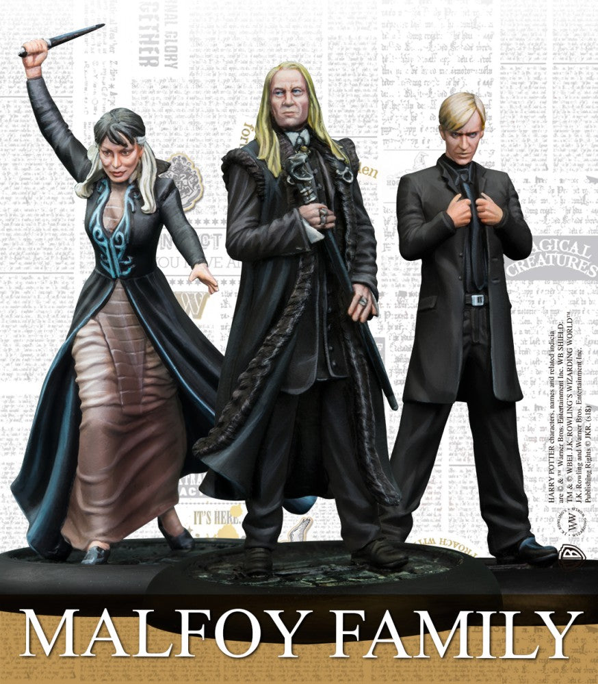 Harry Potter Miniatures Adventure Game: Malfoy Family Pack (ONLINE ORDER ONLY)
