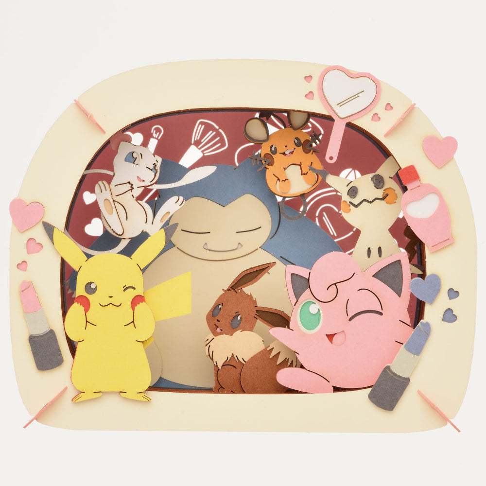 Ensky: Paper Theater - Pokemon Heart Cosmetic Bag (ONLINE ORDER ONLY)