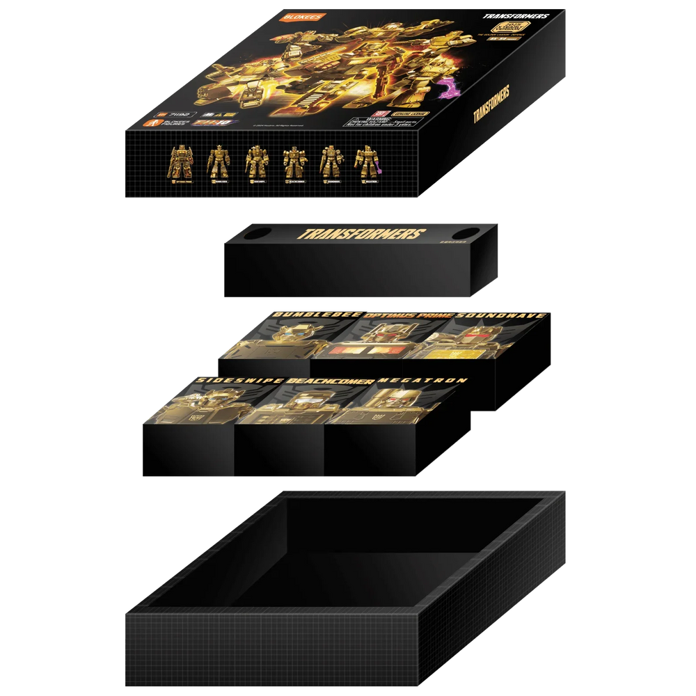 Blokees Transformers X Yearly Version 2025: The Golden Lagoon - Defence (ONLINE ORDER ONLY)