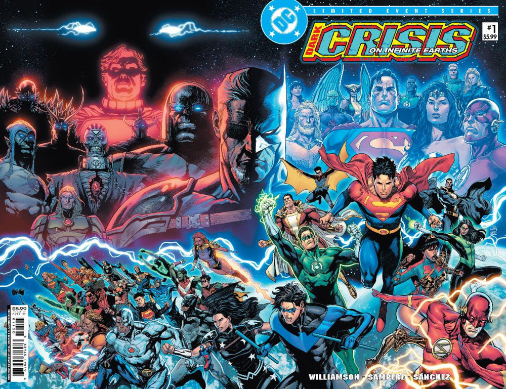 Dark Crisis On Infinite Earths #1 (Of 7) 3rd Print Daniel Sampere Variant (09/27/2022) Dc (ONLINE ORDER ONLY)