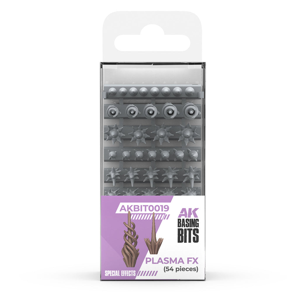 AK Interactive Basing Bits: Plasma FX (54 Pieces) (ONLINE ORDER ONLY)