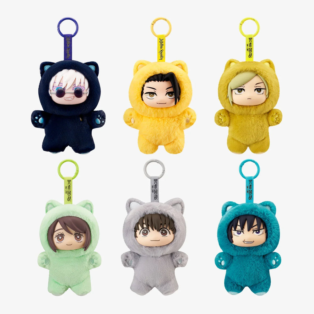Puremind x Jujutsu Kaisen Cat Ear Plush Series Vinyl Plush Blind Box (ONLINE ORDER ONLY)