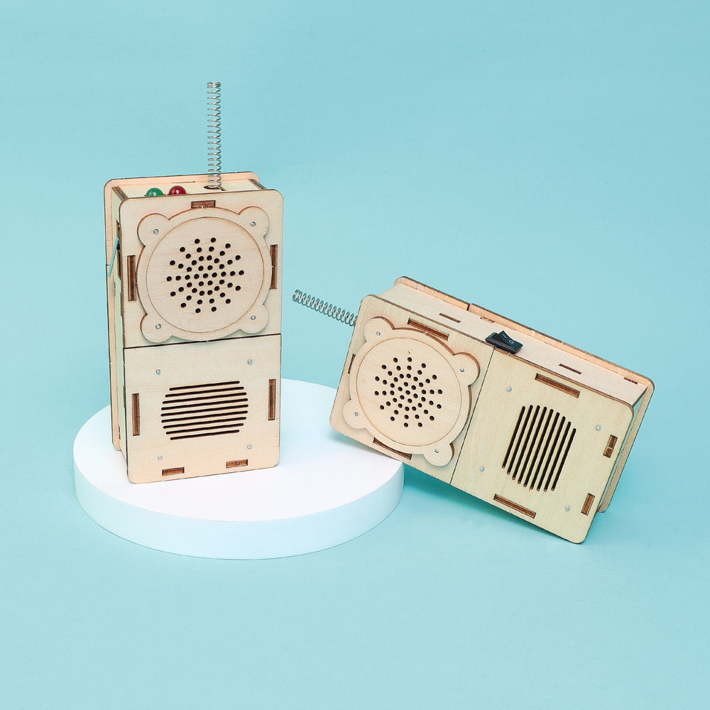 Build & Learn Walkie Talkie STEM Kit (Set of 2) – Hands-On Electronics (ONLINE ORDER ONLY)