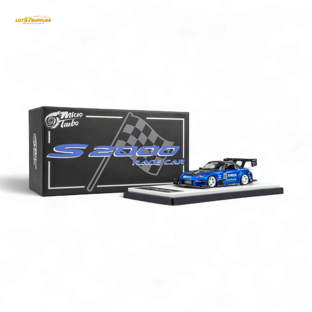(Pre-Order) MicroTurbo S2000 ENEOS #00 TOP FUEL - Candy Blue 1:64 (ONLINE ORDER ONLY)