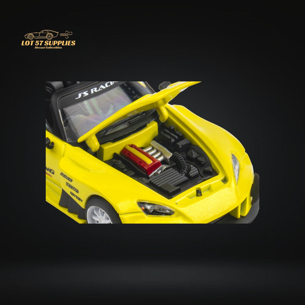 Microturbo Honda S2000 JS Racing Custom in Indy Yellow Pearl 1:64 (ONLINE ORDER ONLY)