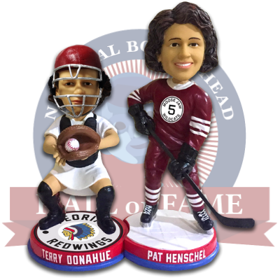 Terry Donahue and Pat Henschel Bobbleheads (ONLINE ORDER ONLY)