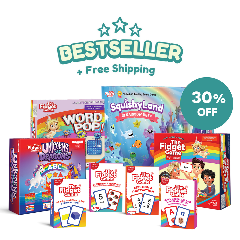 .Kindergarten Shark Tank Bundle (Online Order Only)