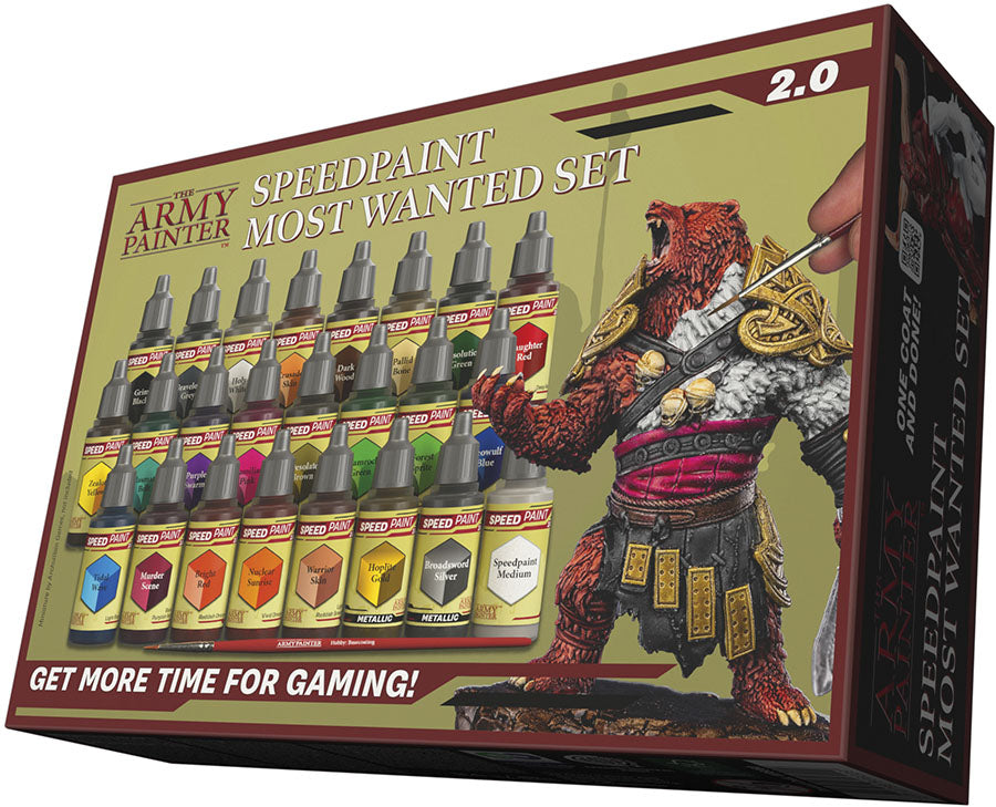 The Army Painter - Speedpaints: Most Wanted Set 2.0 (ONLINE ORDER ONLY)