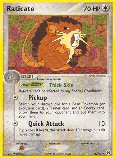 Raticate (48/112) [EX: FireRed & LeafGreen] (Online Only)