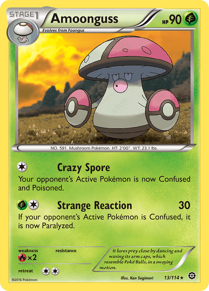 Amoonguss (13/114) [XY: Steam Siege] (Online Only)