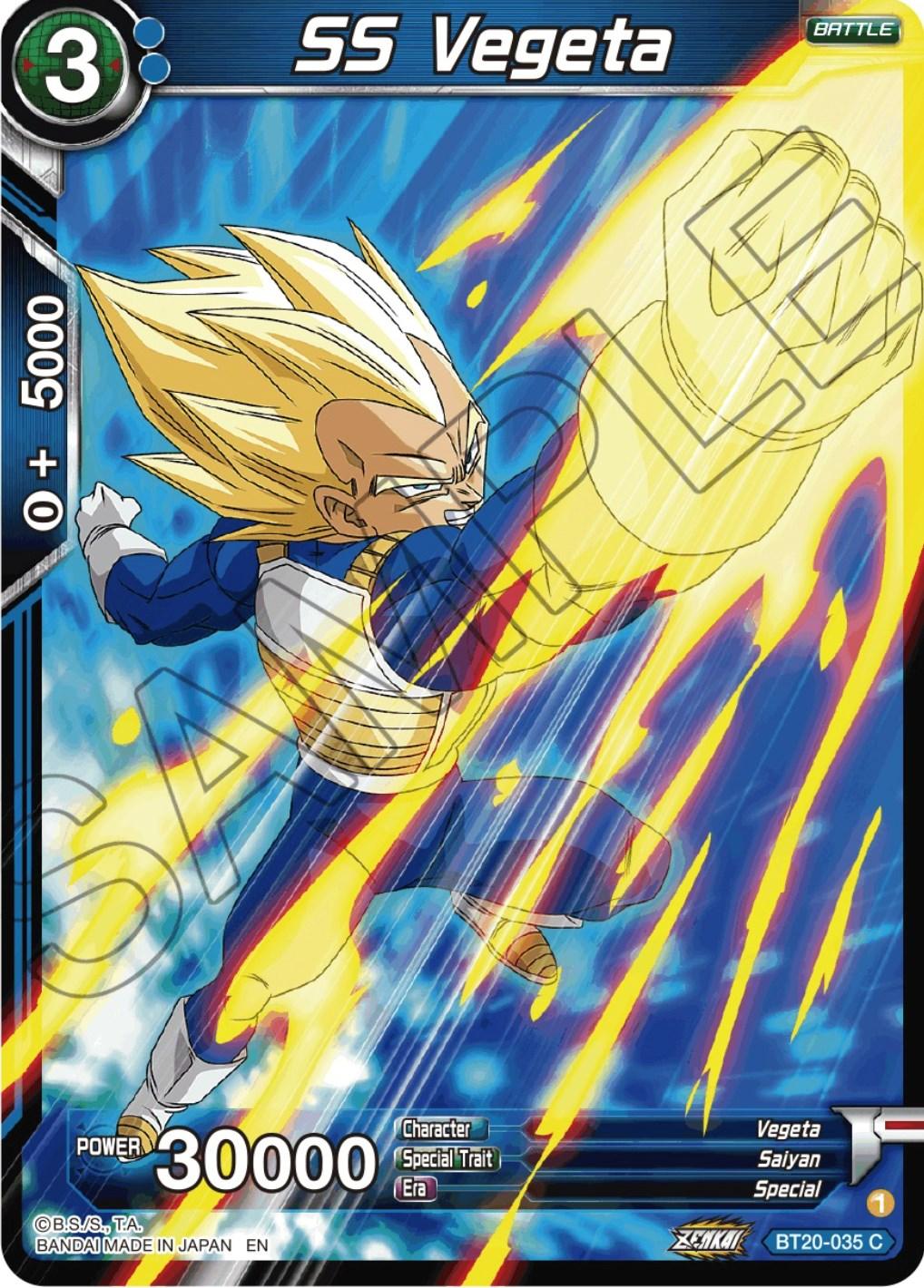 SS Vegeta (BT20-035) [Power Absorbed] (ONLINE ORDER ONLY)