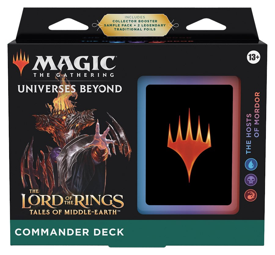 The Lord of the Rings: Tales of Middle-earth - Commander Deck (The Hosts of Mordor) (Online Order Only)