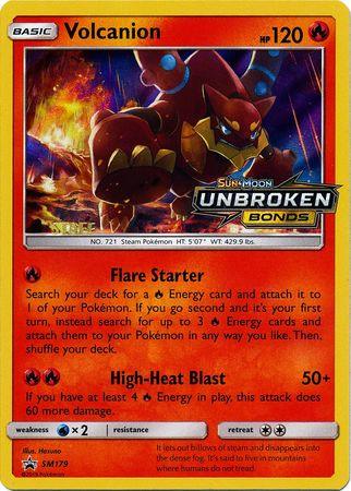 Volcanion (SM179) (Staff Prerelease Promo) [Sun & Moon: Black Star Promos] (Online Only)