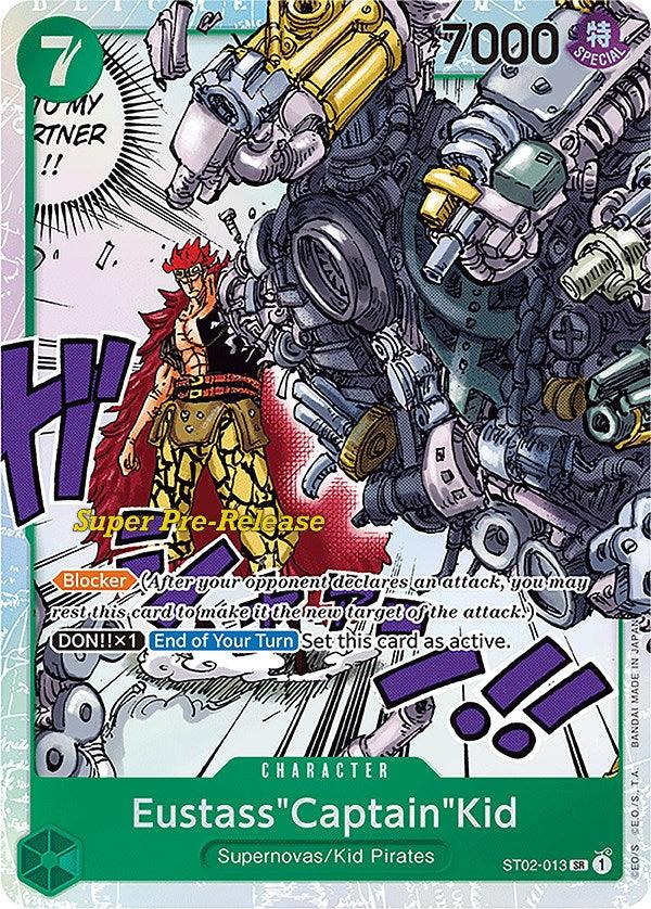 Eustass"Captain"Kid (013) [Super Pre-Release Starter Deck: Worst Generation] (ONLINE ORDER ONLY)