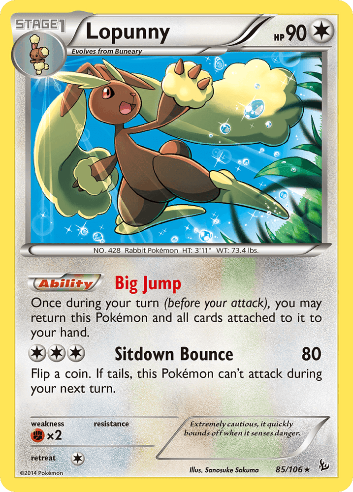 Lopunny (85/106) [XY: Flashfire] (Online Only)
