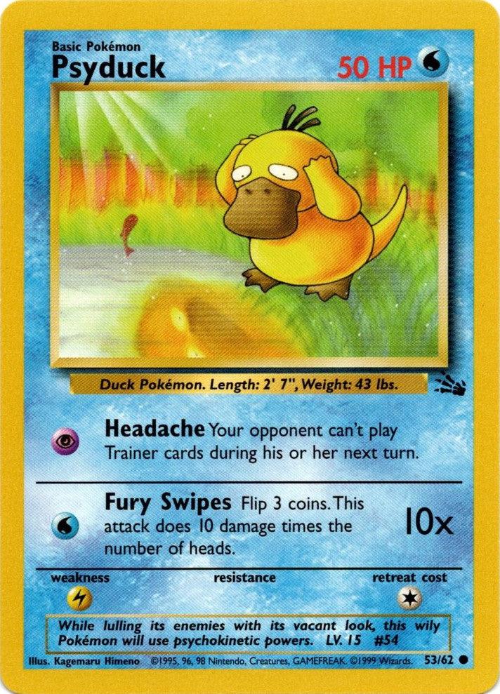 Psyduck (53/62) [Fossil Unlimited] (Online Only)