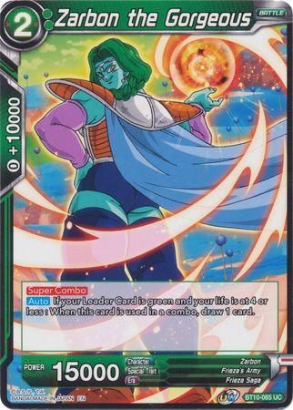 Zarbon the Gorgeous (BT10-085) [Rise of the Unison Warrior 2nd Edition] (ONLINE ORDER ONLY)