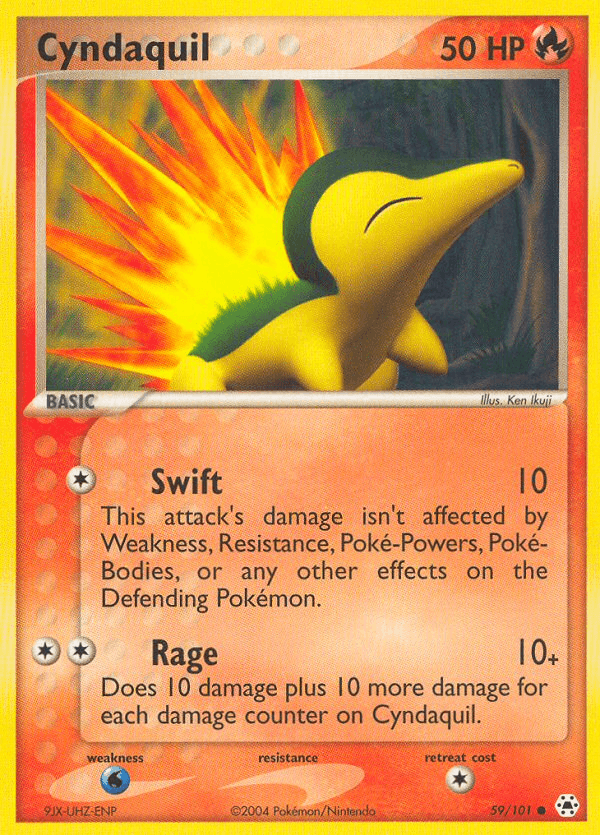 Cyndaquil (59/101) [EX: Hidden Legends] (Online Only)