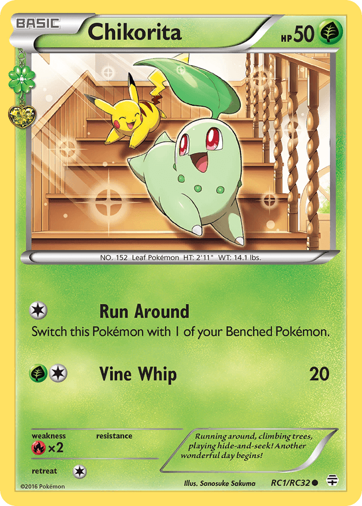 Chikorita (RC1/RC32) [XY: Generations] (Online Only)