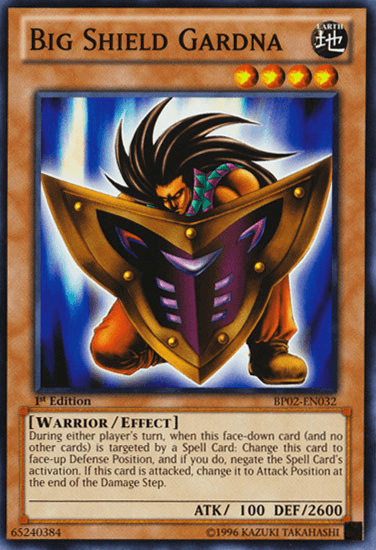 Big Shield Gardna [BP02-EN032] Common (ONLINE ORDER ONLY)