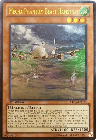 Mecha Phantom Beast Hamstrat [LTGY-EN025] Ultimate Rare (ONLINE ORDER ONLY)