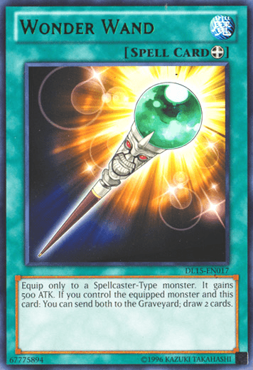 Wonder Wand (Green) [DL15-EN017] Rare (ONLINE ORDER ONLY)