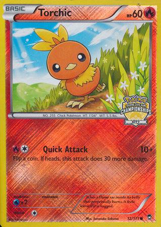 Torchic (12/111) (City Championship Promo) [XY: Furious Fists] (Online Only)